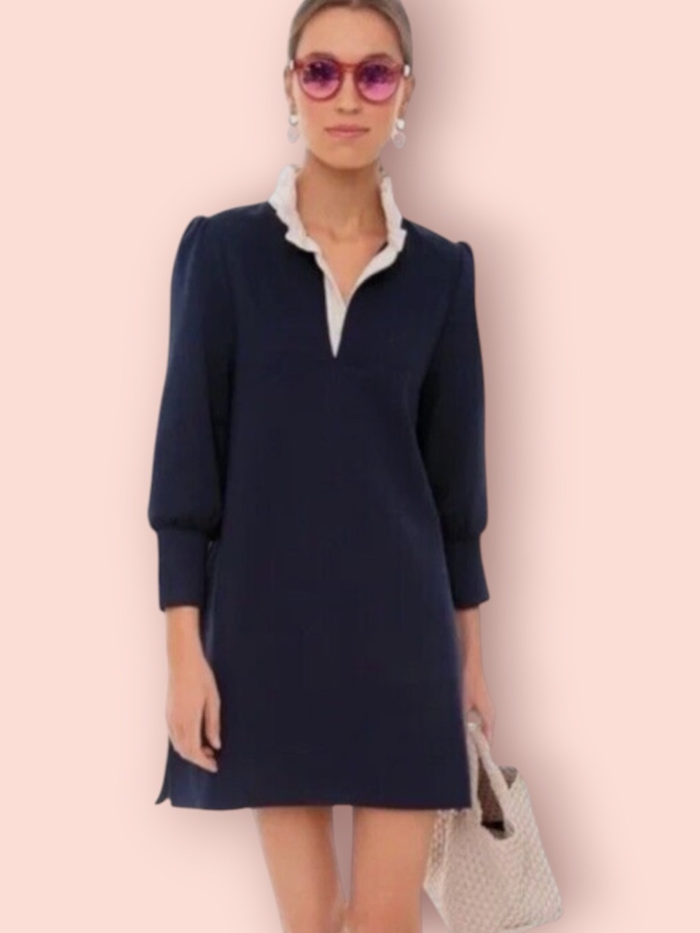 POMANDER PLACE Tuckernuck Charlotte Terry Shirt Dress